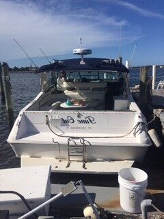A fishing boat donated to Florida Fishing Academy